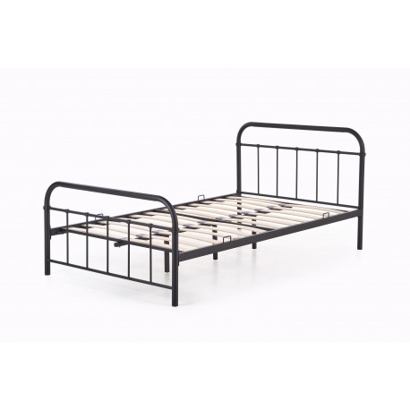LINA 120x200 Metalseng - Sort