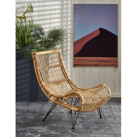 MELODY Hvilestol, Naturlig rattan