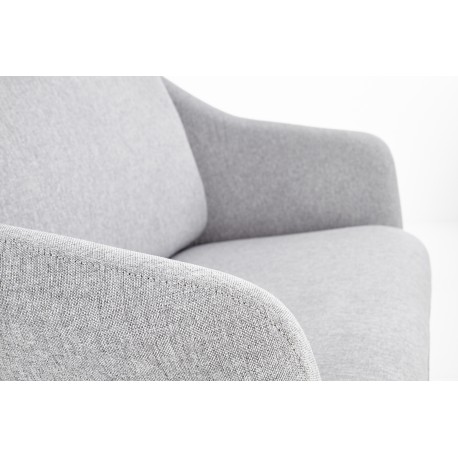 SOFT 2 pers sofa - Lysegrå stof