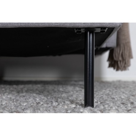 Zoom Chaiselong Sofa - Grå Stof