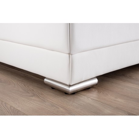 Dobbeltseng Pisa 160x200 - hvid