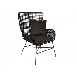 Opus rattan stol sort