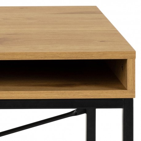 Seaford skrivebord naturlig MDF