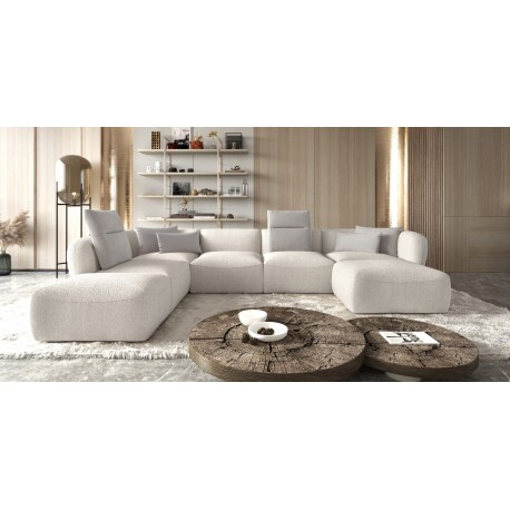 Elegance U-sofa | Højrevendt