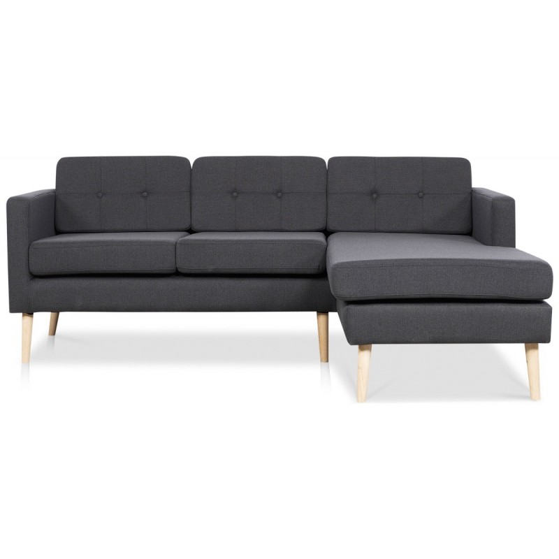 Novelty ch. sofa højrevendt - Koksgrå Inari 95