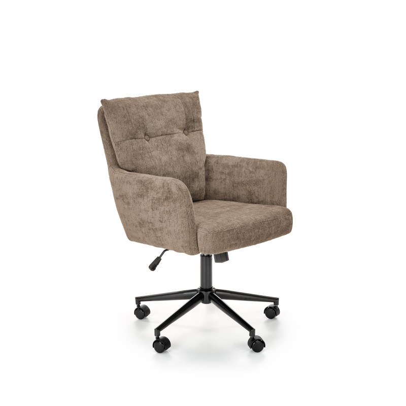 FLORES drejestol, lyseBrun