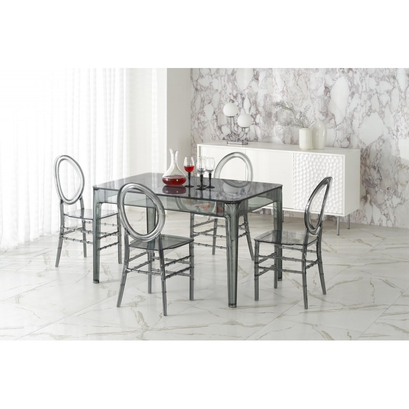 GOMEZ bord, Røgfarvet