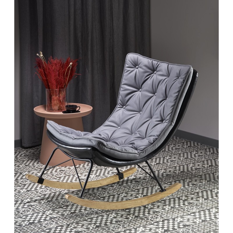 INDIGO stol - MørkeGrå/Sort