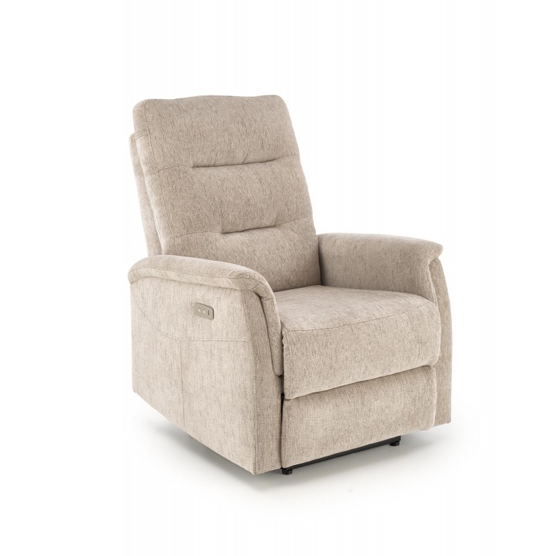 JAMAL lænestol, - Beige billede