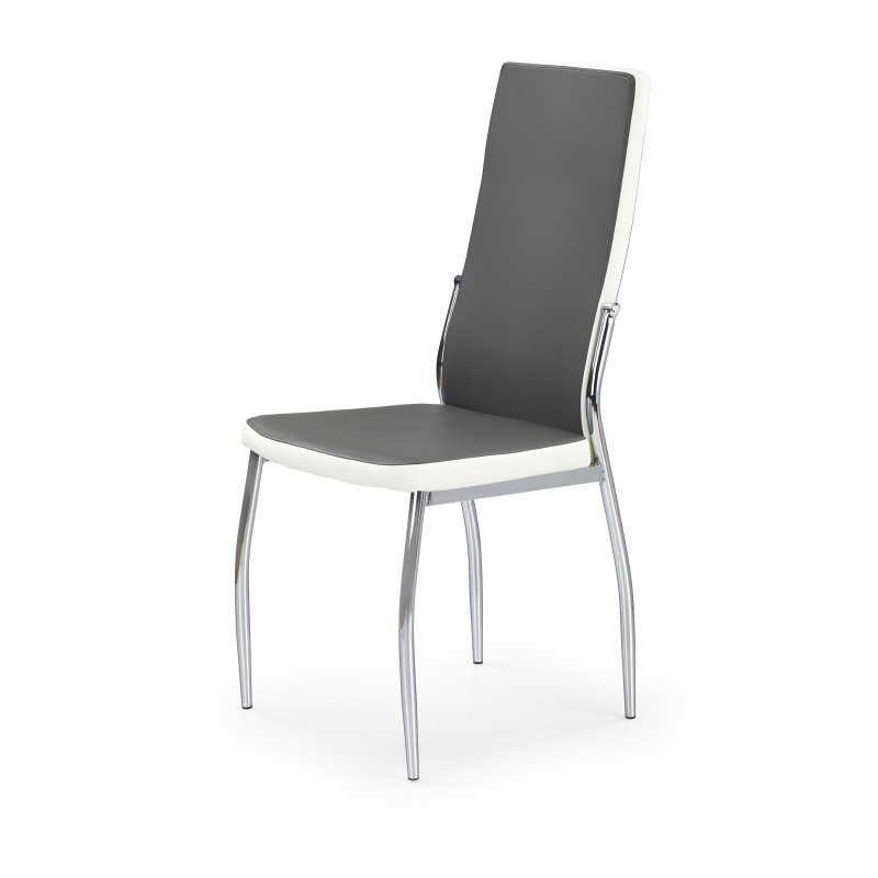 K210 Spisebordsstol Grå / Hvid