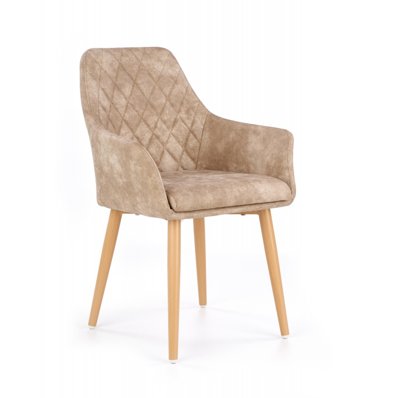 K287 Spisebordsstol Beige