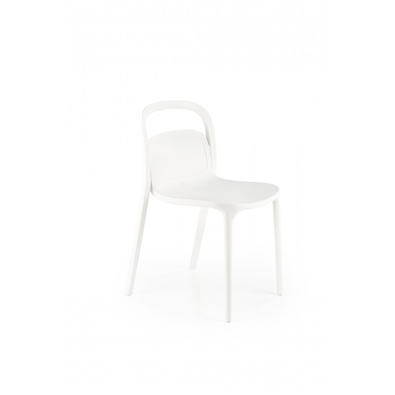 K490 Spisebordsstol - Hvid