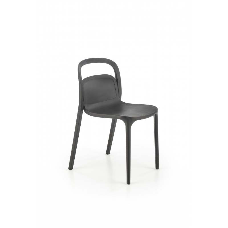 K490 Spisebordsstol - Sort
