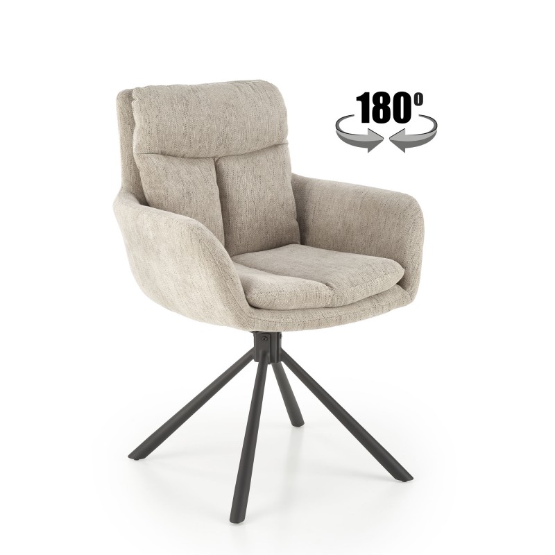 K495 Spisebordsstol - Beige