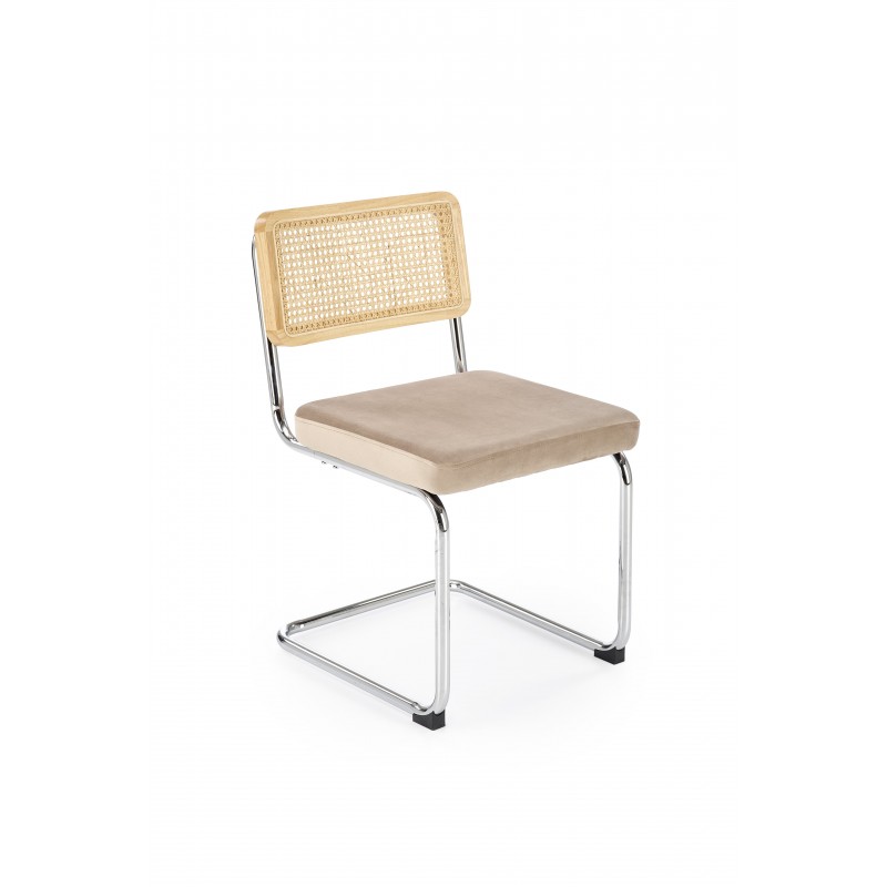 K504 Spisebordsstol - Beige / Naturlig