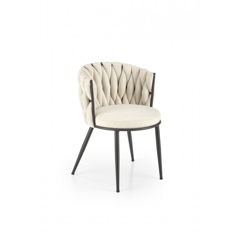 K516 Spisebordsstol - lyseBeige