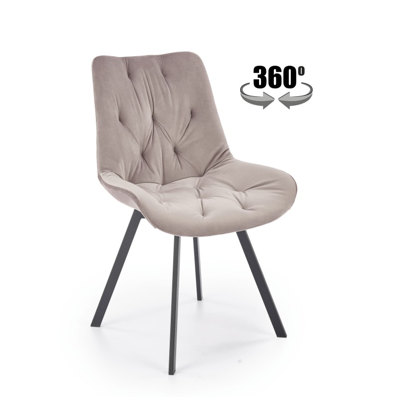 K519 Spisebordsstol - Beige