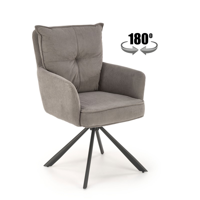 K528 Spisebordsstol - Grå