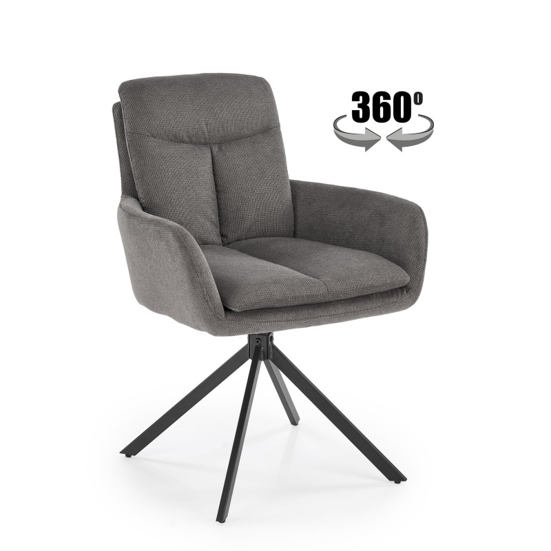 K536 Spisebordsstol - Grå