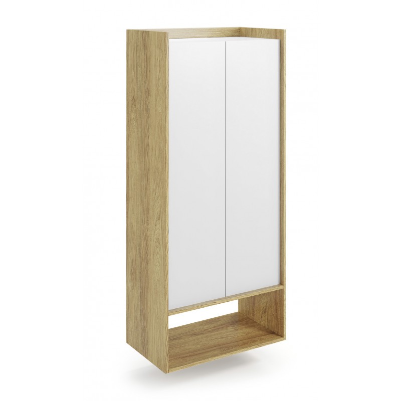 MOBIUS reol 2D - hikora eg/Hvid