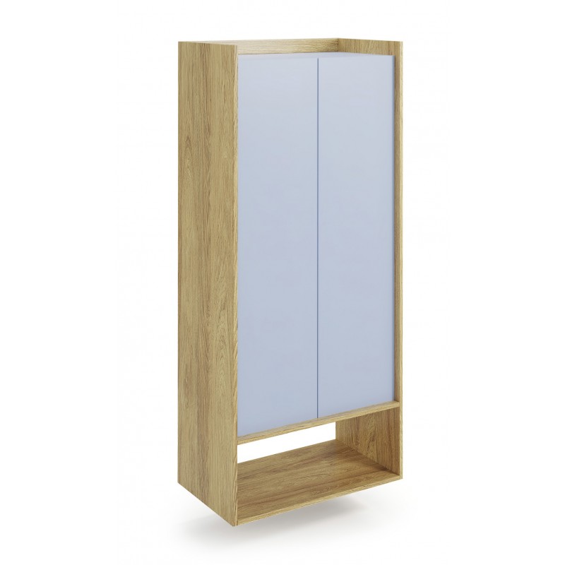 MOBIUS reol 2D - hikora eg/Lyseblå