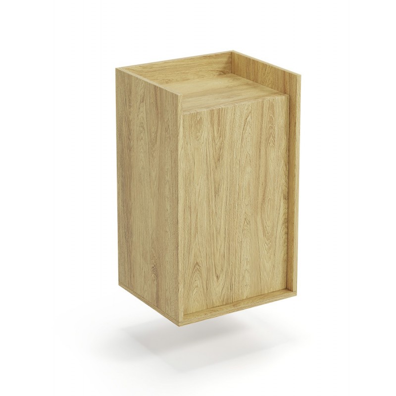 MOBIUS Vitrineskab 1D - hikora eg