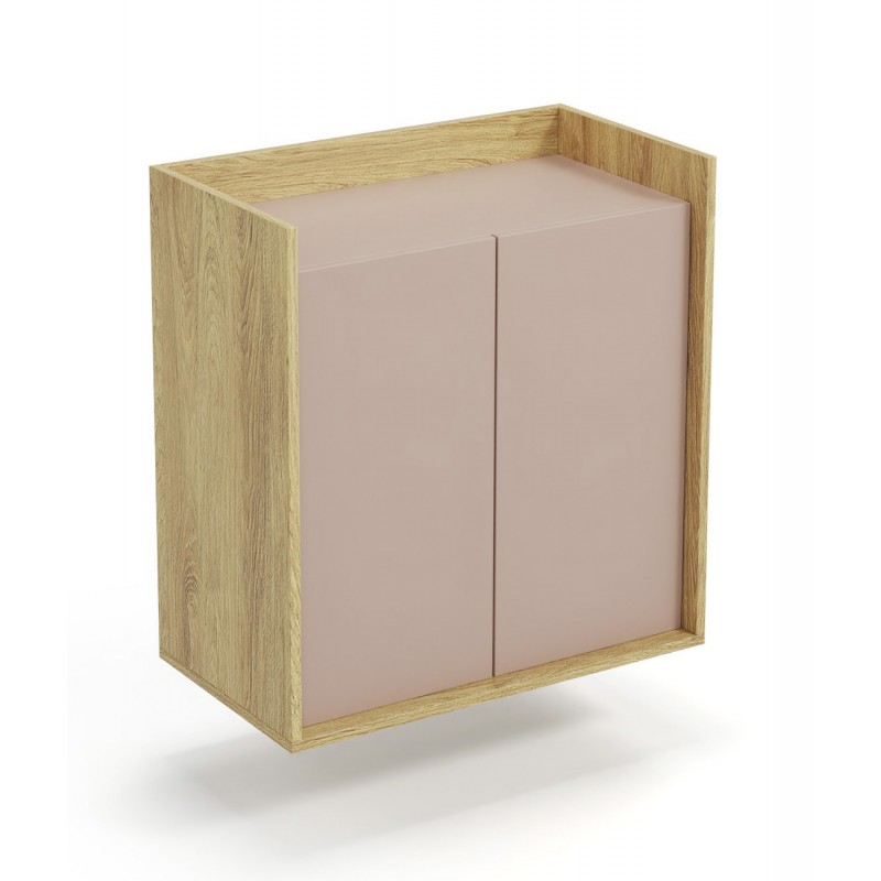 MOBIUS skab 2D - hikora eg/Hvid