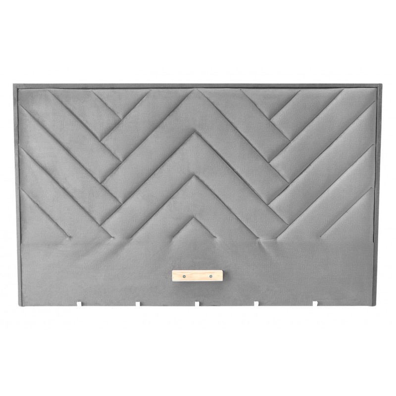 MODULO W1 sengegavl - Grå Monolith 85