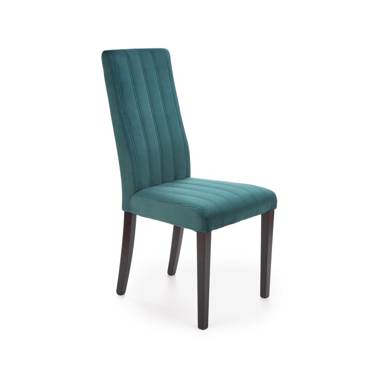 DIEGO 2 Spisebordsstol, - quiltet velour Stripes - MONOLITH 37