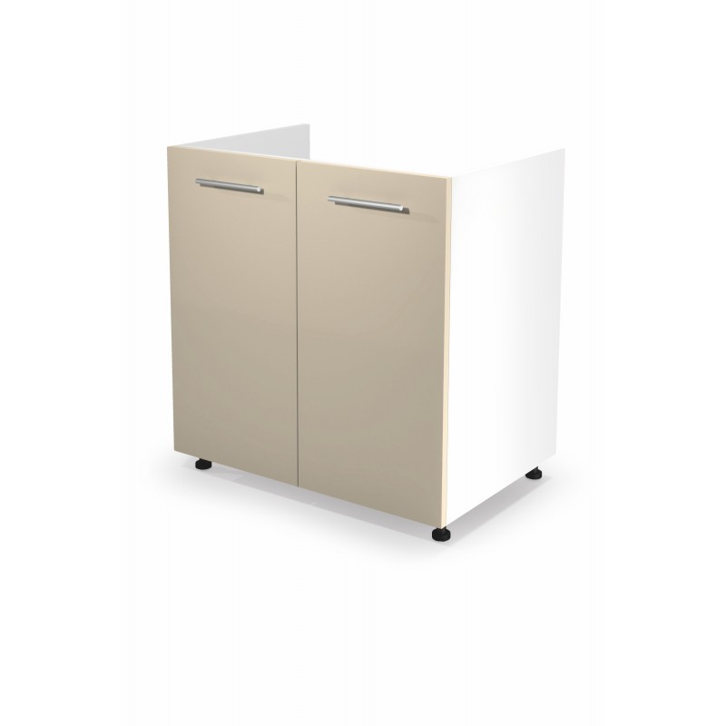 VENTO DK-80/82 vaskeskab, - Hvid / Beige