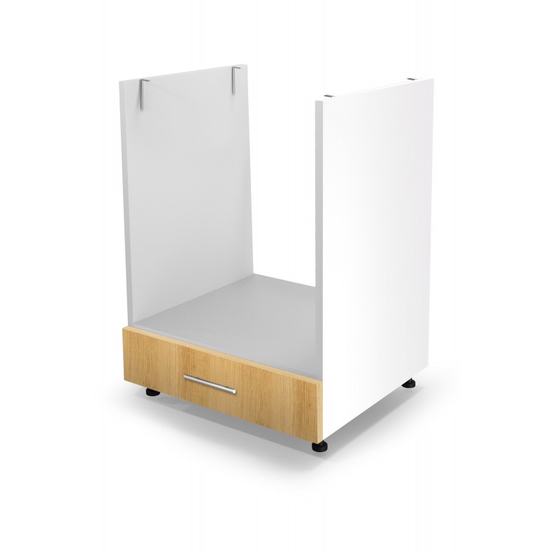 VENTO DP-60/82 Lastskab, - Hvid / Honning Eg