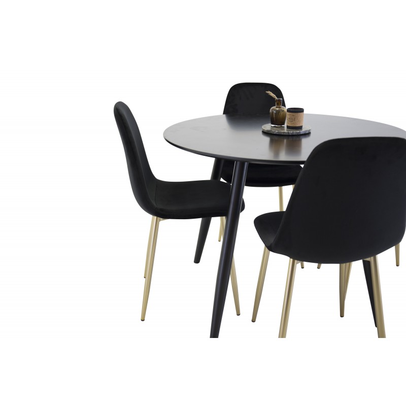 Spisestuesæt Plaza med stole Polar
