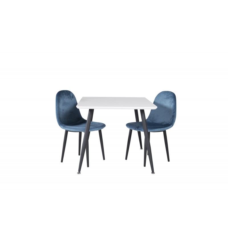 Spisebordssæt Polar med Spisebordsstole Polar