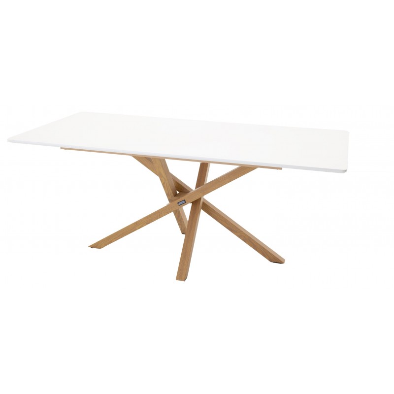 Piazza Spisebord  - Natur og Hvid billede