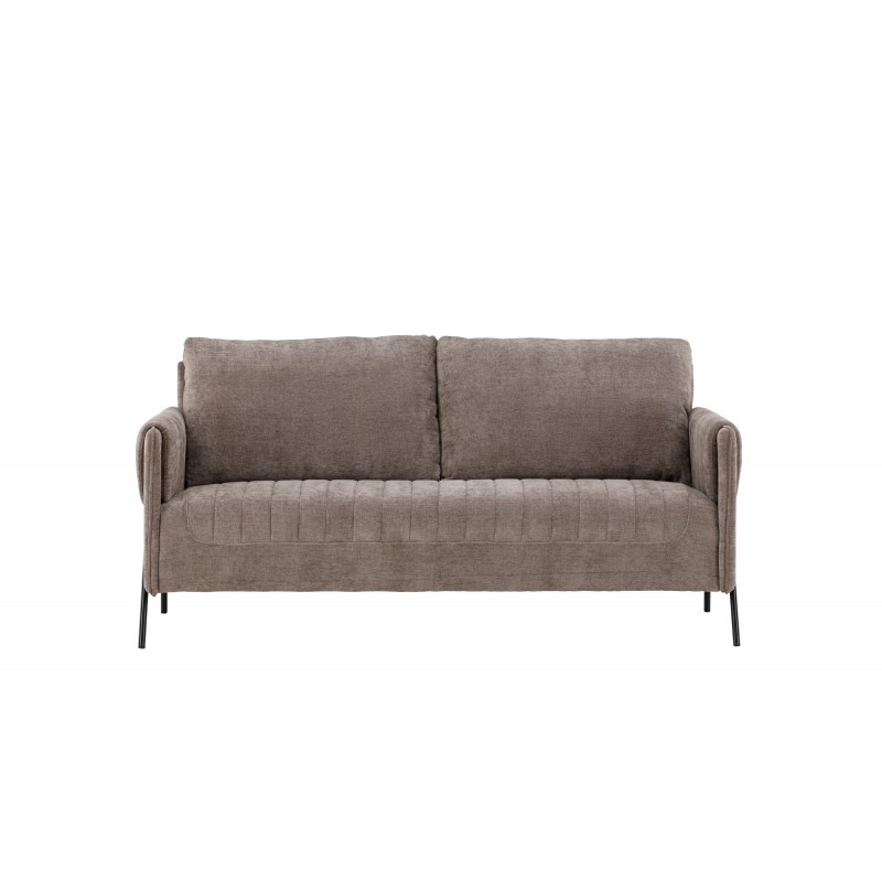 Indigo 2 personers Sofa  - Beige og Sort billede