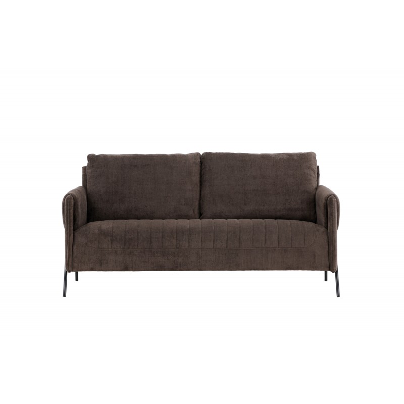 Indigo 2 personers Sofa  - Sort og Brun