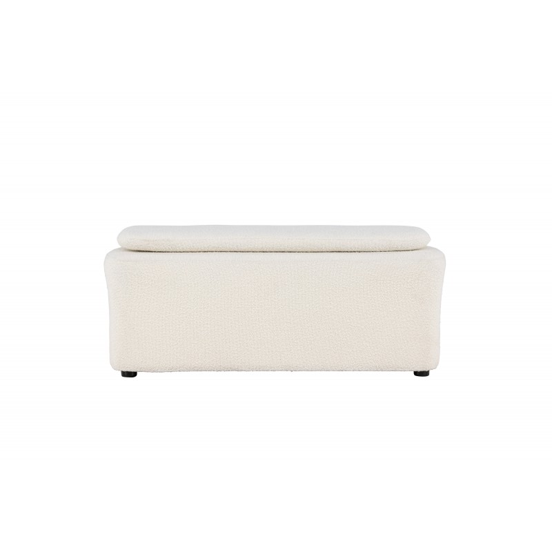 Laurel Puf - Sort og Hvid