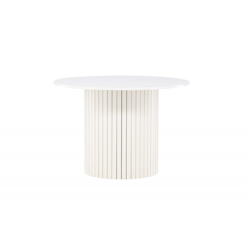 Haron Rundt spisebord - Hvid