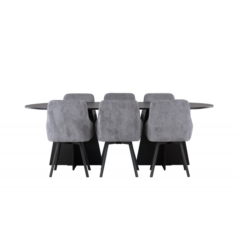 Spisebordssæt Bootcut med stolene Rosie