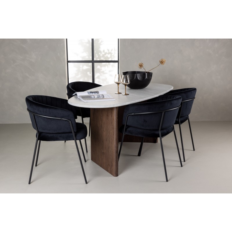 Spisebordssæt Gronvik med Selma stole