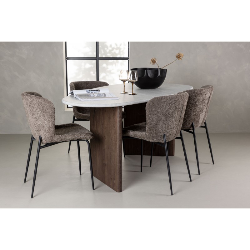 Spisebordssæt Gronvik med Modesto stole