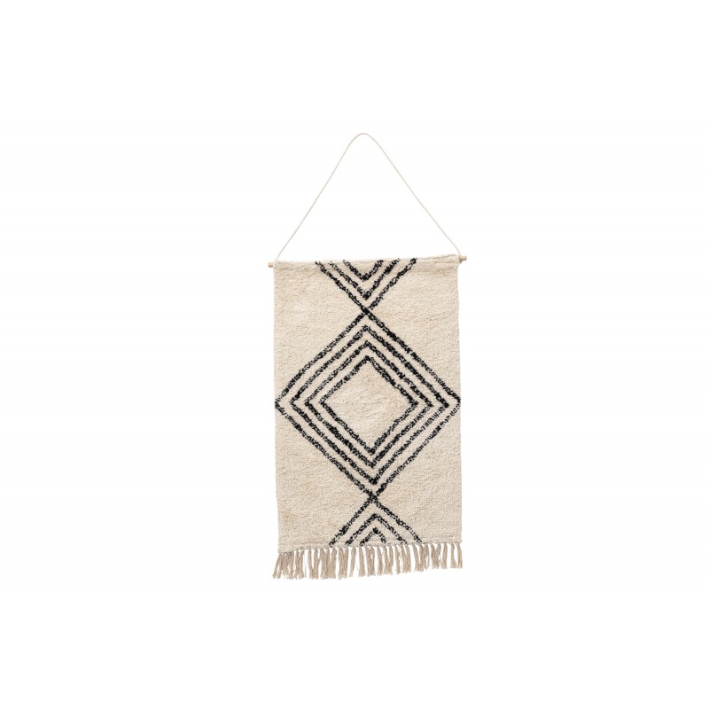 Love Tekstil  - Sort og Off White billede