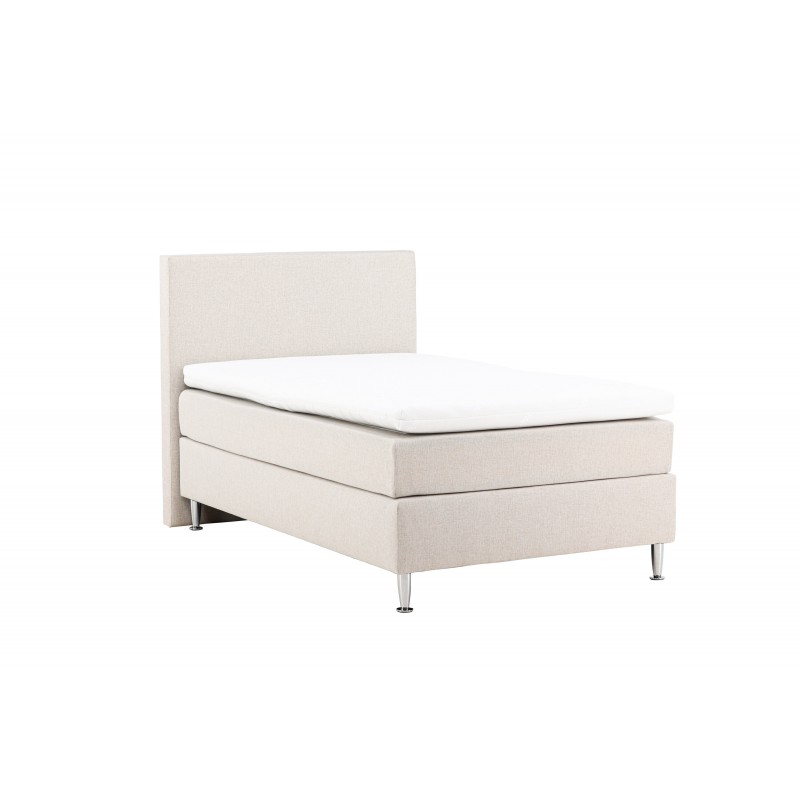 Toledo Kontinentalseng 120x200  - Beige stof