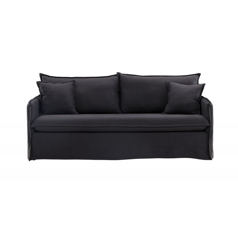 Nova 3 personers Sofa - Sort billede
