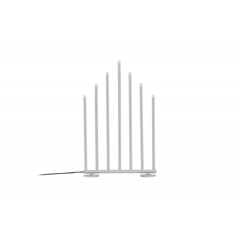 Bjornfjallet Bordlampe  - Sort og Sølvgrå