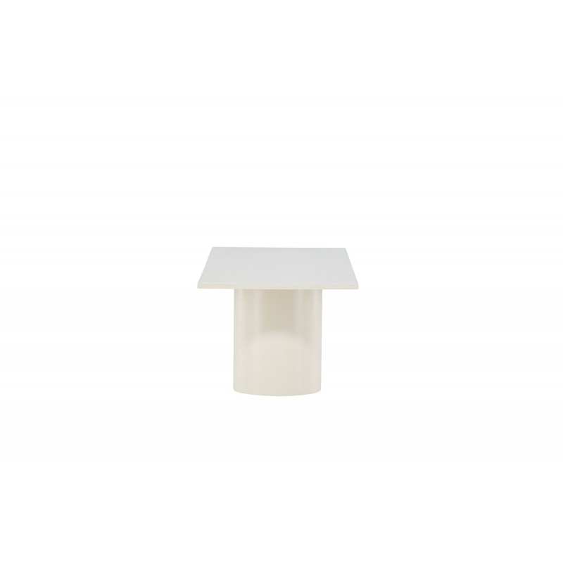 VENTURE DESIGN Sandvika sofabord, rektangulær - blank beige MDF (120x50)