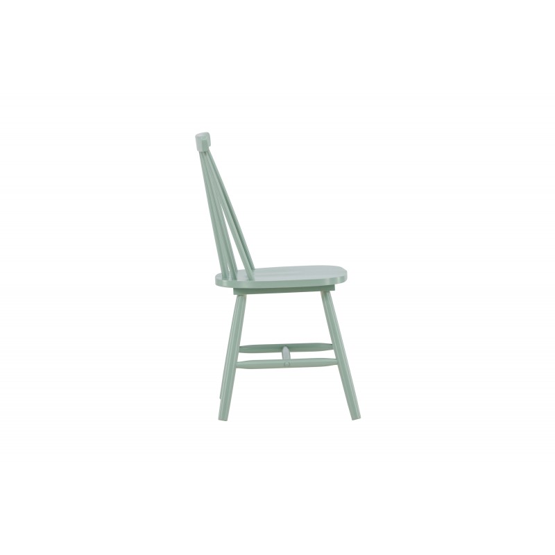 Lönneberga spisestuestol træ grøn