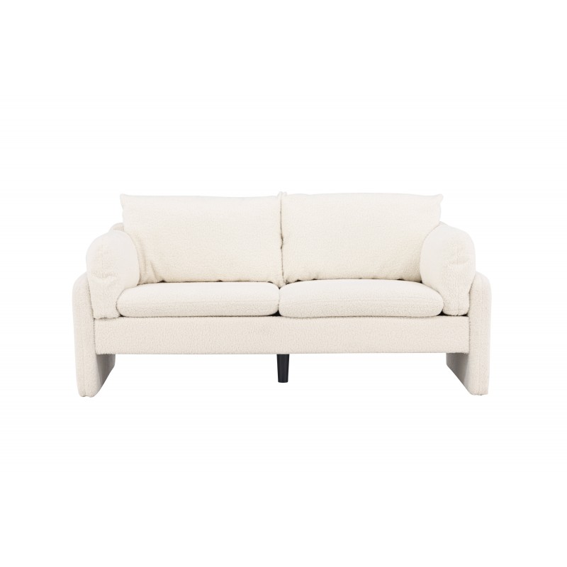 Vindel 2 personers Sofa - Hvid billede
