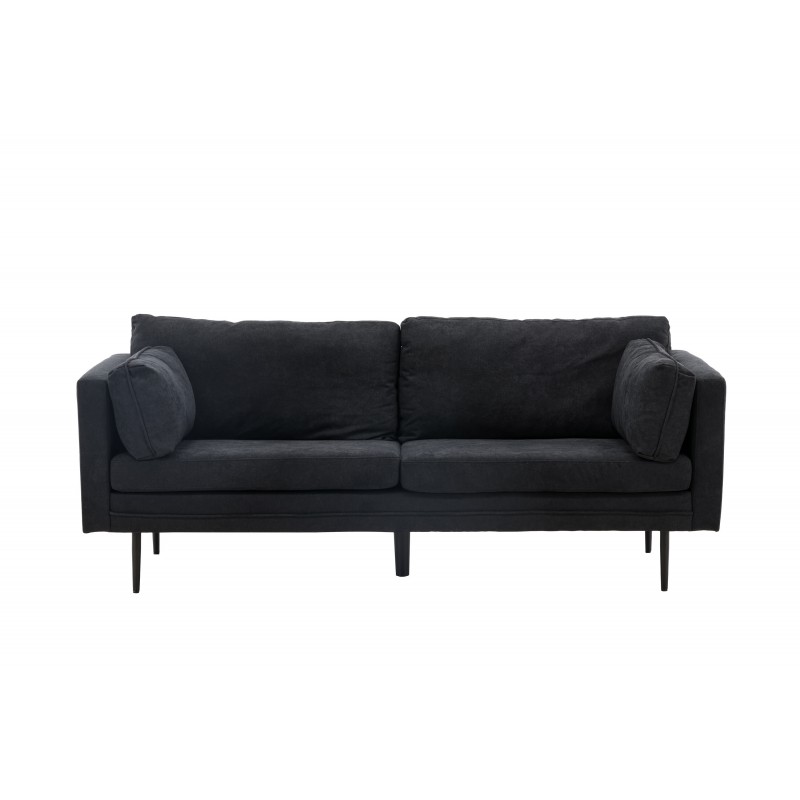 Boom 3 personers Sofa  - Sort billede