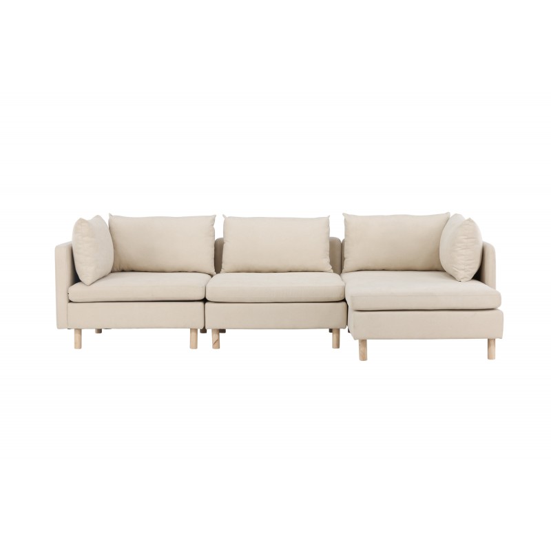 Zero 3 personers Sofa - Beige billede